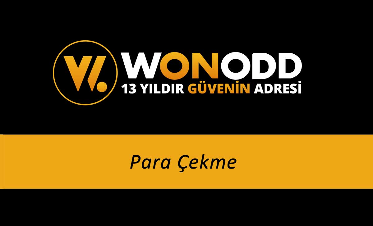 Wonodd Para Çekme